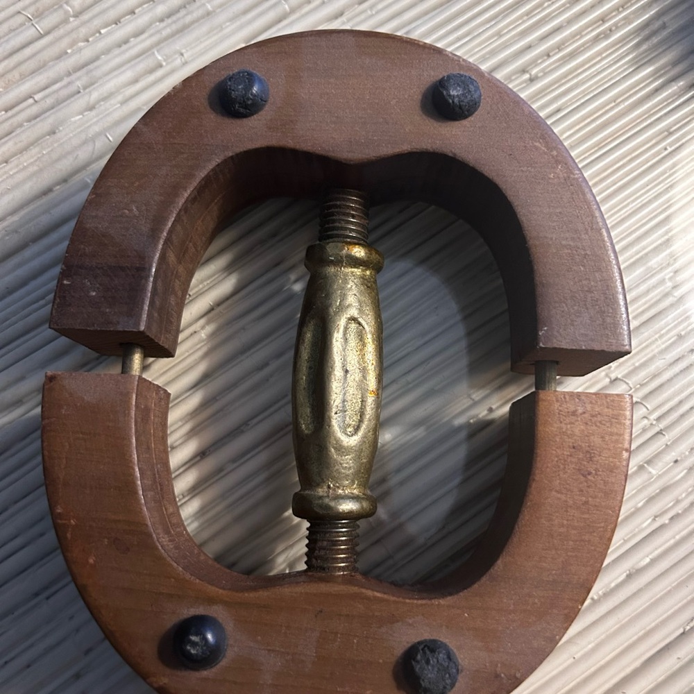 Antique wood Millinery Hat stretcher.